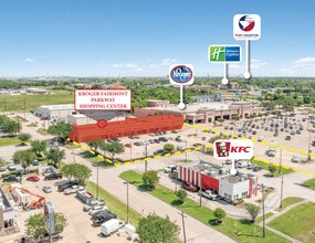 1400-1438 W Fairmont Pky, La Porte, TX - Aerial map view - Image1