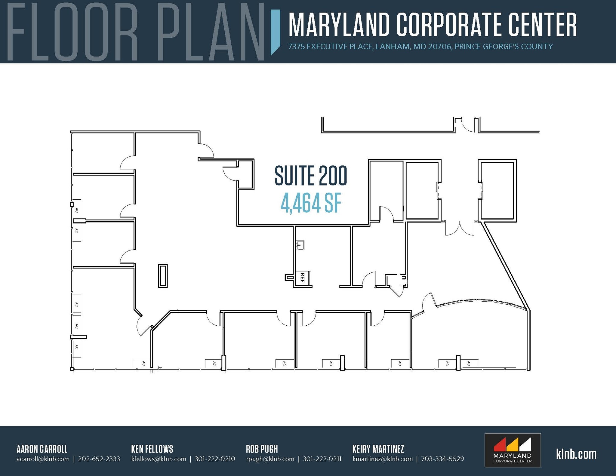 7375 Executive Pl, Lanham, MD for lease Floor Plan- Image 1 of 1