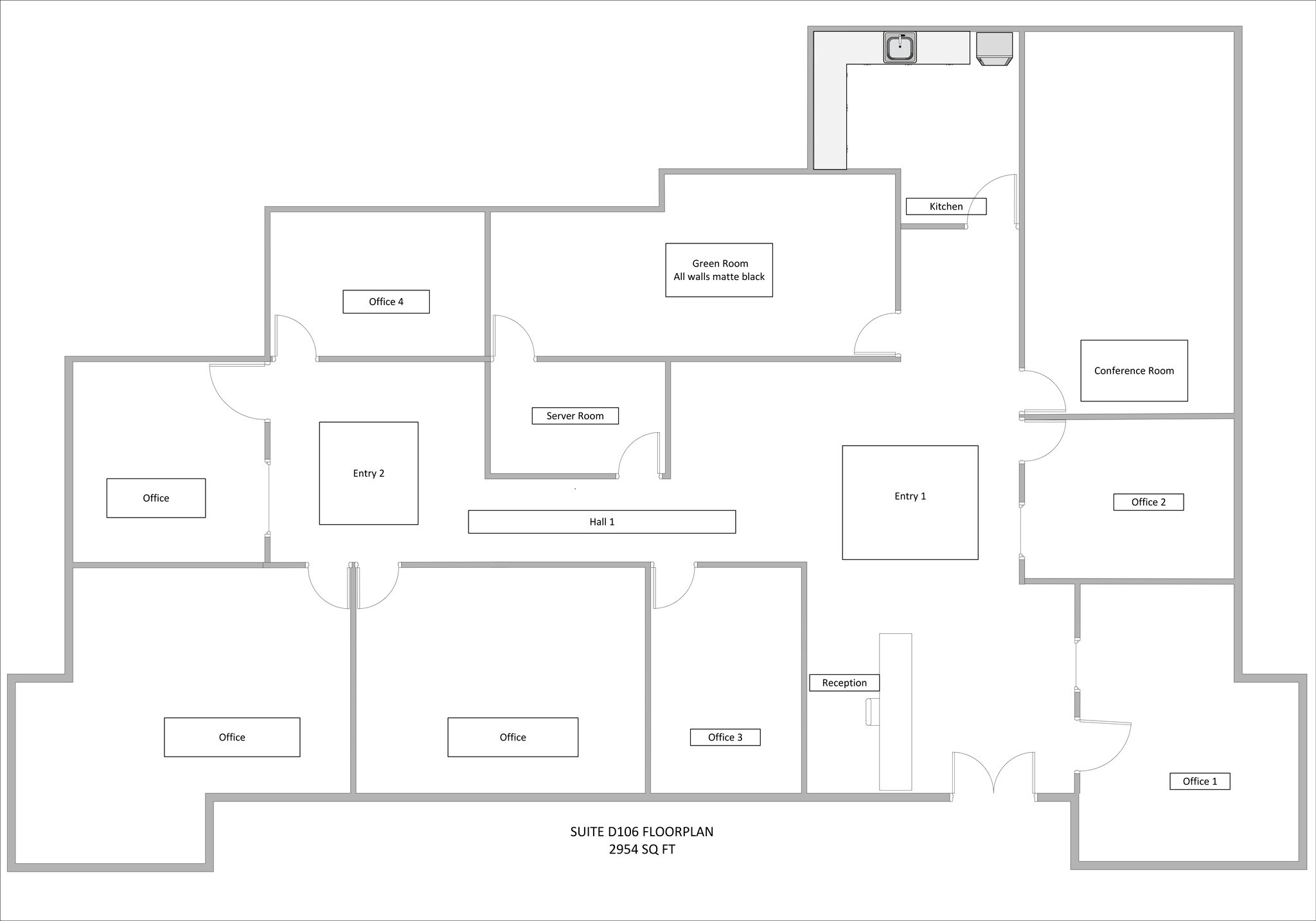 2990 E Northern Ave, Phoenix, AZ for lease Site Plan- Image 1 of 1