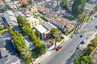 1259 W 36th Pl, Los Angeles, CA - AERIAL map view