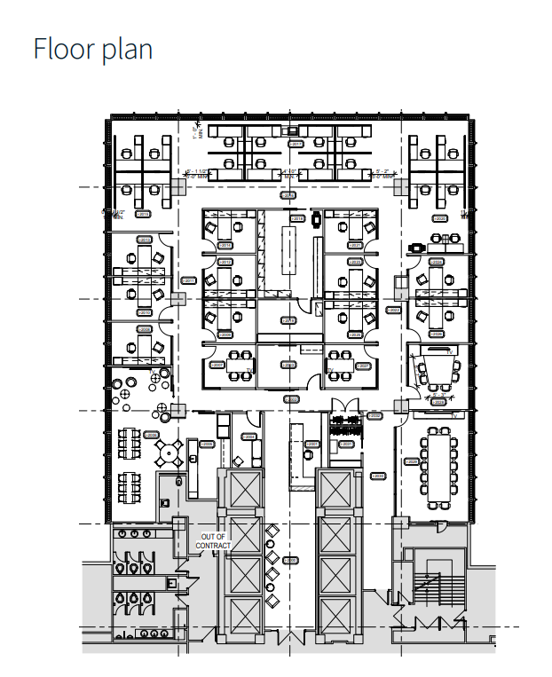 1 Pl Ville-Marie, Montréal, QC for lease Floor Plan- Image 1 of 1