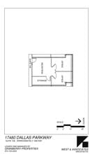 17480 Dallas Pky, Dallas, TX for lease Floor Plan- Image 1 of 1