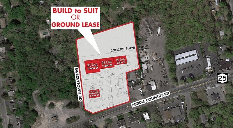 Middle Country Rd, Middle Island, NY for sale - Site Plan - Image 1 of 1