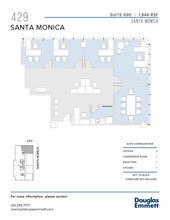 429 Santa Monica Blvd, Santa Monica, CA for lease Floor Plan- Image 1 of 1