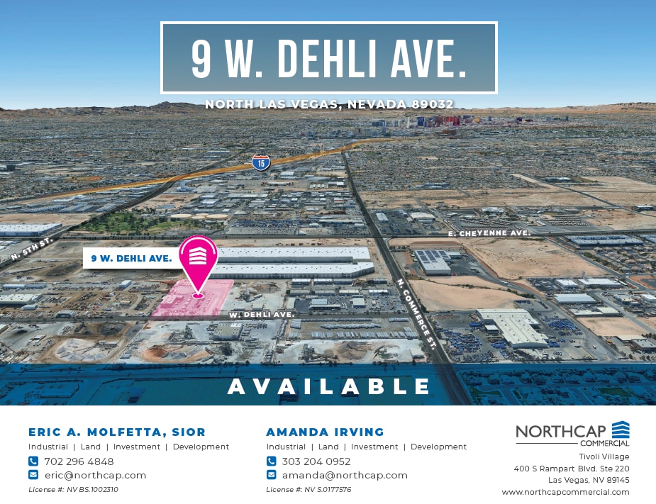 9 W Delhi Ave, North Las Vegas, NV for lease Building Photo- Image 1 of 7