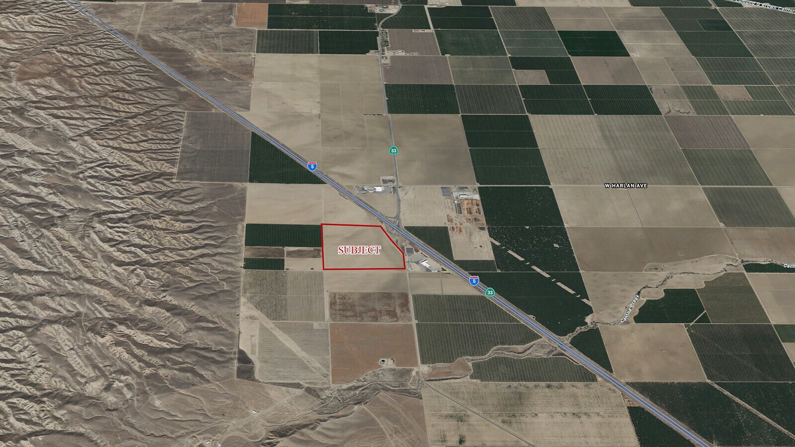 NW quadrant of I5 & 33 hwy, Cantua Creek, CA 93608