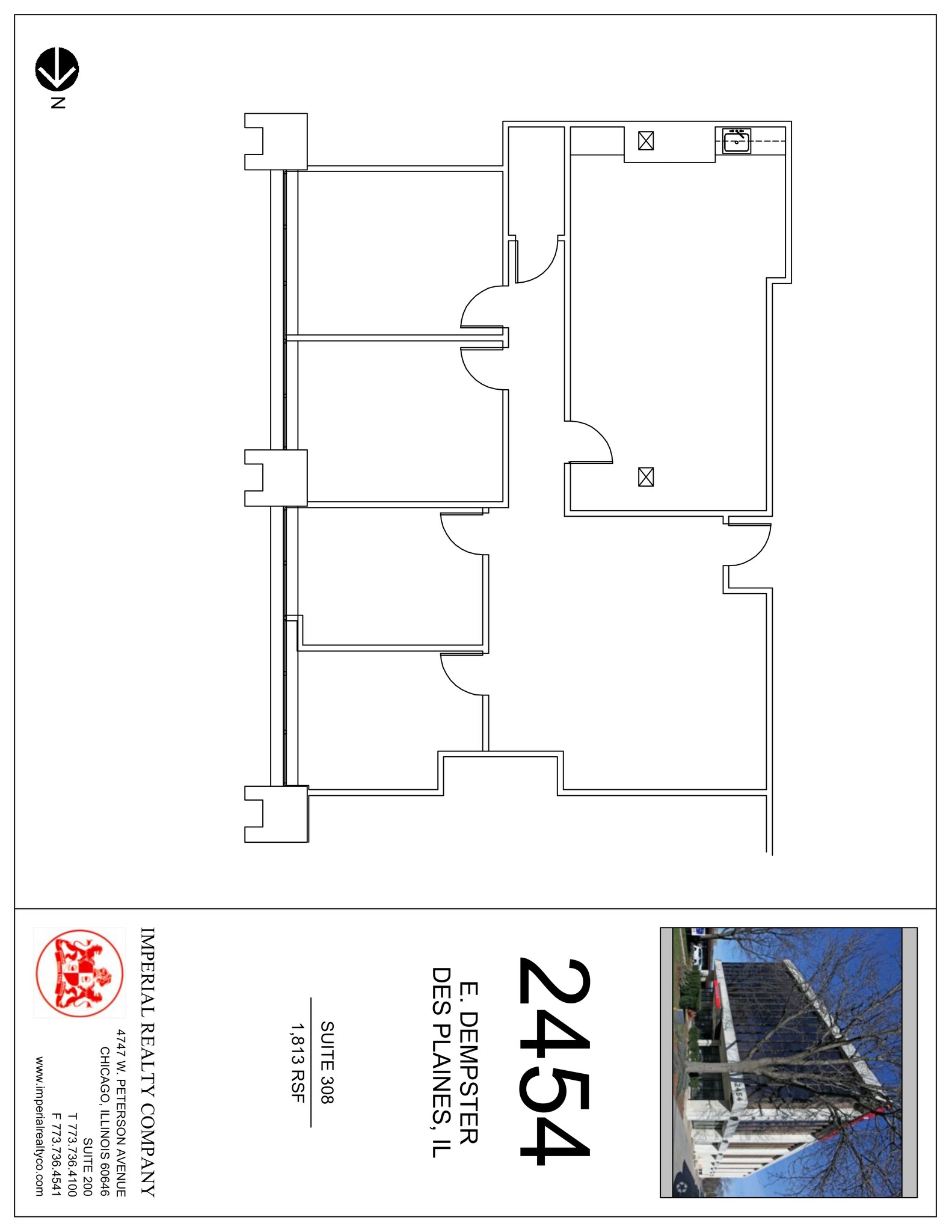 2454 E Dempster St, Des Plaines, IL for lease Site Plan- Image 1 of 6