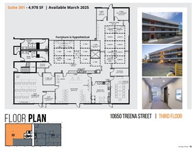 10680 Treena St, San Diego, CA for lease Floor Plan- Image 1 of 1