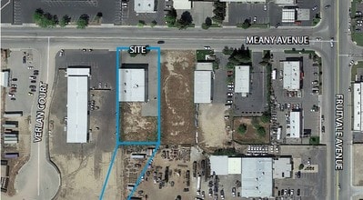 6657 Meany Ave, Bakersfield, CA - AERIAL  map view