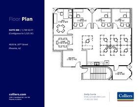 4020 N 20th St, Phoenix, AZ for lease Floor Plan- Image 1 of 2