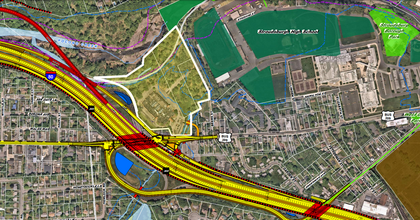 1220 W Main St, Stroudsburg, PA - AERIAL map view - Image1