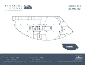 301 Perimeter Ctr N, Atlanta, GA for lease Floor Plan- Image 1 of 1