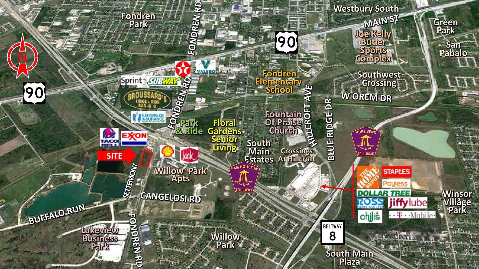 Fondren Rd, Houston, TX 77489