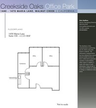 1440 Maria Ln, Walnut Creek, CA for lease Floor Plan- Image 1 of 1