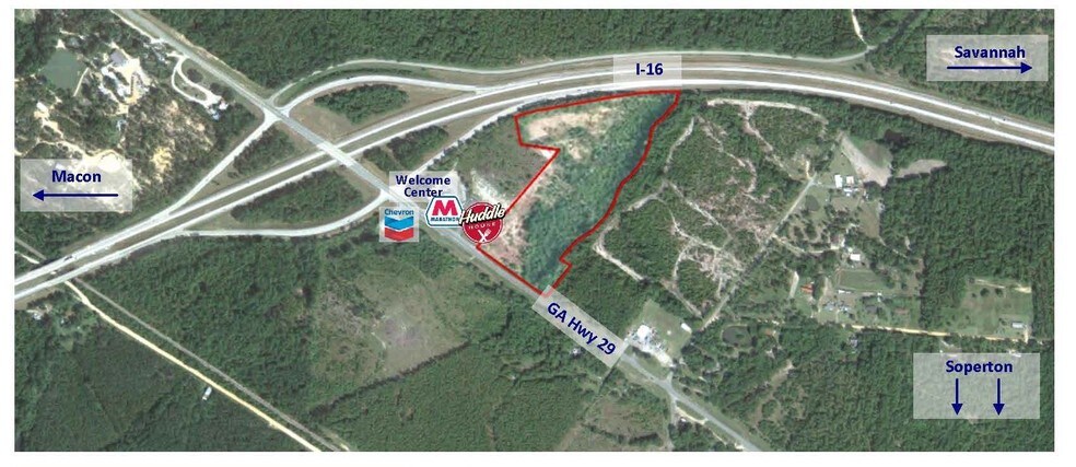 0 N GA Hwy 29, Soperton, GA for sale - Building Photo - Image 1 of 1