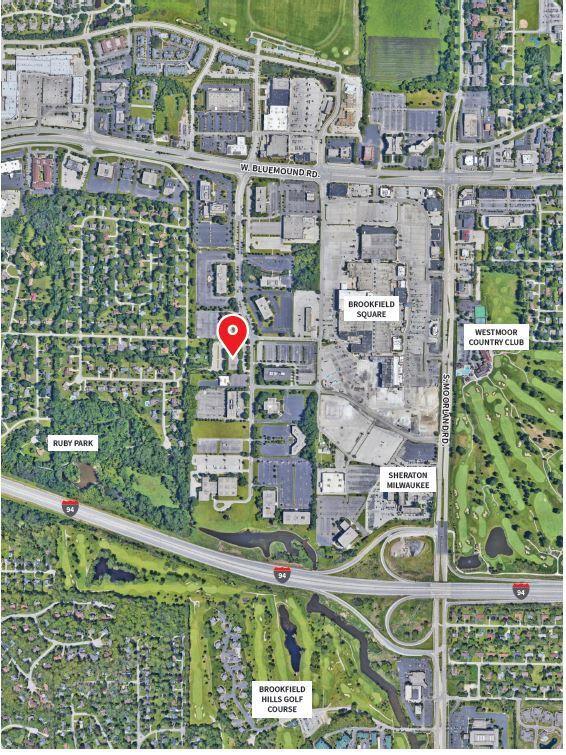 155 S Executive Dr, Brookfield, WI for sale Aerial- Image 1 of 1