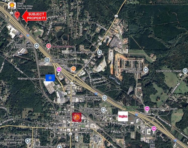 951 GA Highway 42 N, Forsyth, GA for lease - Building Photo - Image 3 of 3