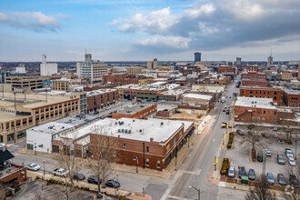 429-433 W Walnut St, Springfield, MO - aerial  map view