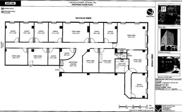 1-5 Nicholas St, Ottawa, ON for lease Floor Plan- Image 1 of 1