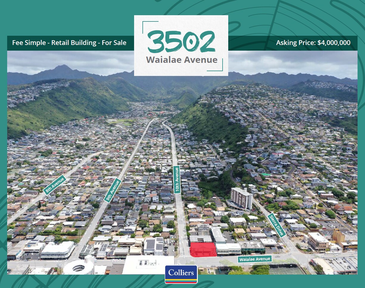 3502-3506 Waialae Ave, Honolulu, HI for sale Building Photo- Image 1 of 1