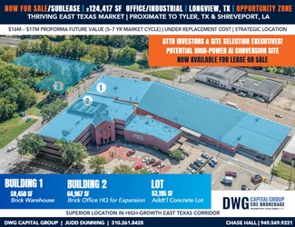 More details for 325 E Tyler St, Longview, TX - Industrial for Sale