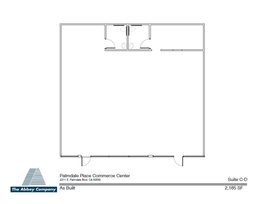 2111-2361 E Palmdale Blvd, Palmdale, CA for lease Floor Plan- Image 1 of 1