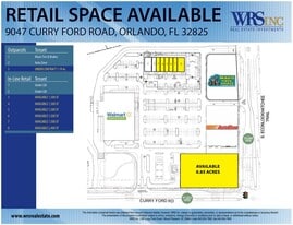Shoppes at Curry Ford - Storefront Property