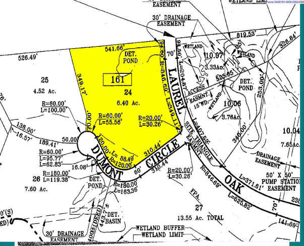 1001 Laurel Oak Rd, Voorhees, NJ for lease - Plat Map - Image 2 of 11