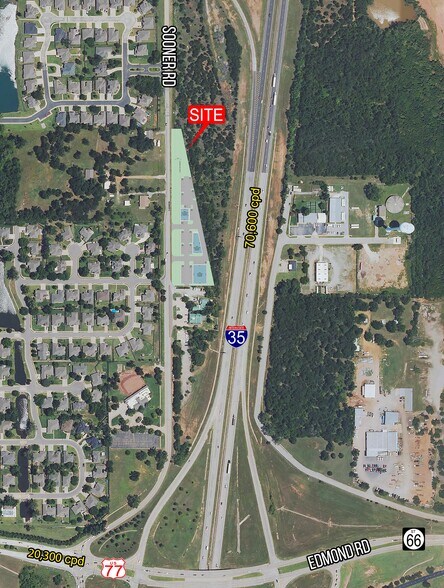 300 Sooner Rd, Edmond, OK for lease - Building Photo - Image 2 of 3