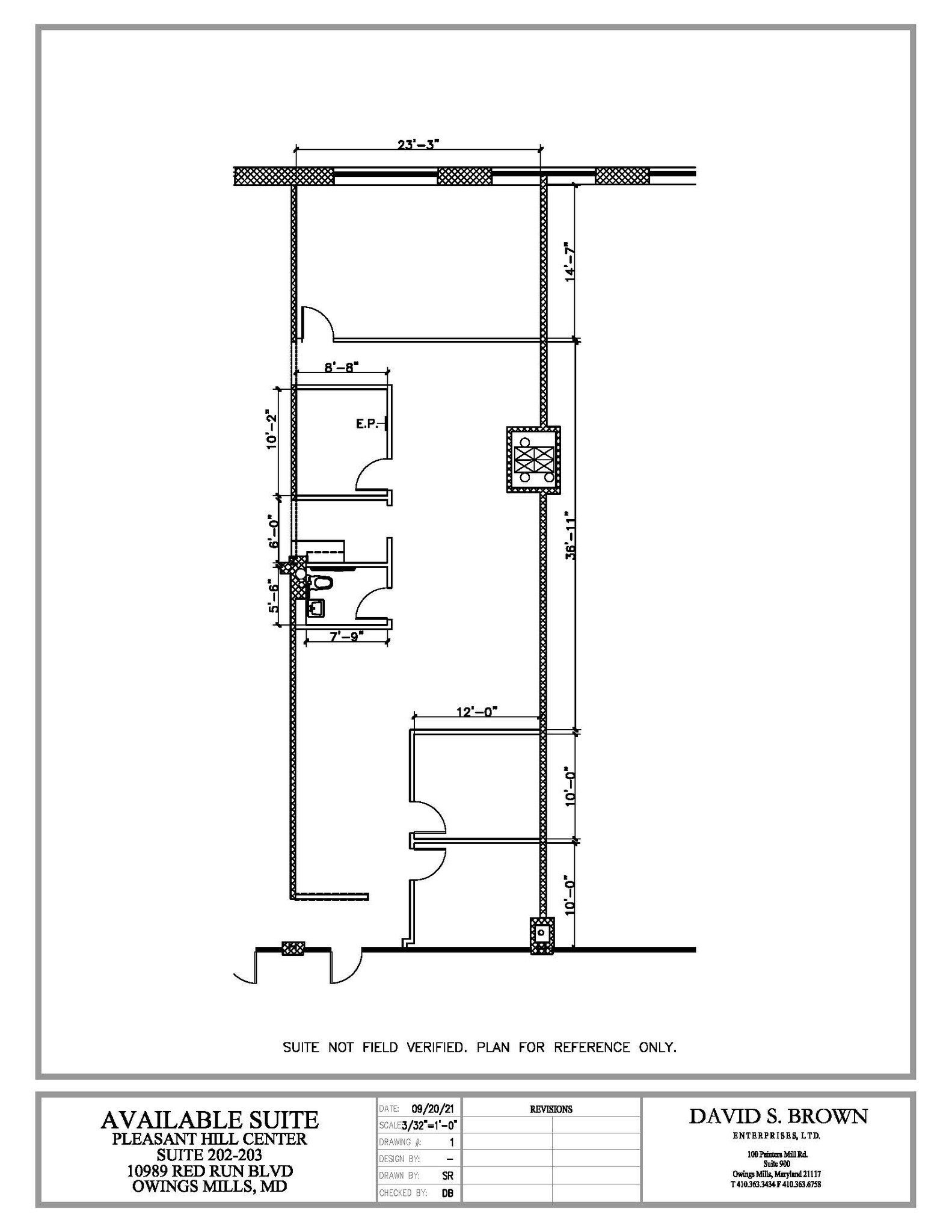 10989 Red Run Blvd, Owings Mills, MD for lease Floor Plan- Image 1 of 1