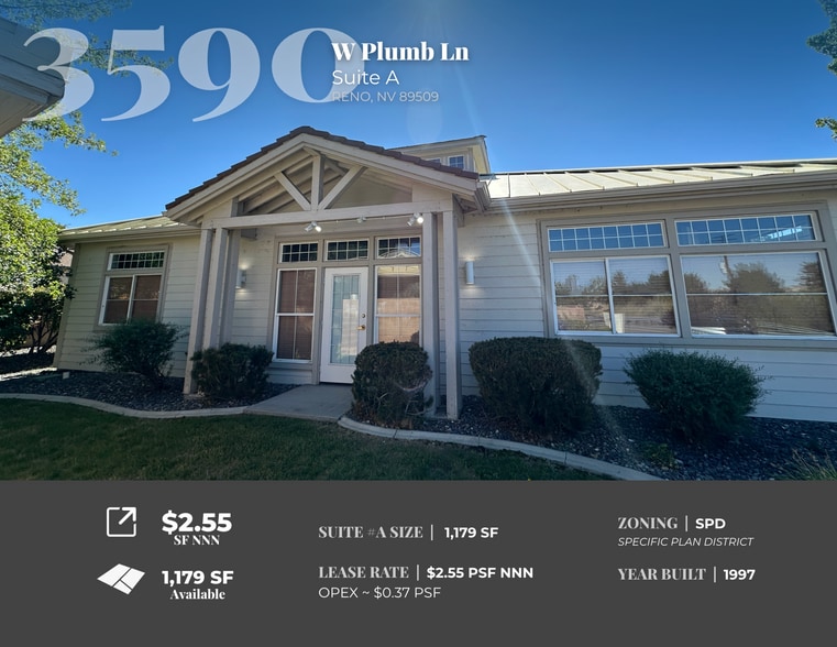 3590 W Plumb Ln, Reno, NV for lease - Building Photo - Image 2 of 13