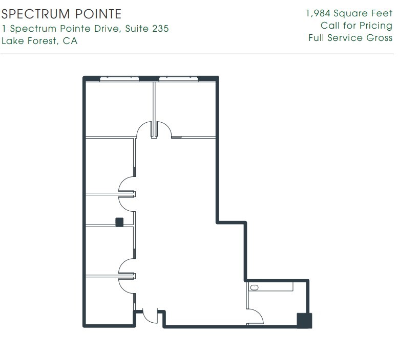 1 Spectrum Pointe Dr, Lake Forest, CA for lease Floor Plan- Image 1 of 1