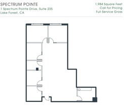 1 Spectrum Pointe Dr, Lake Forest, CA for lease Floor Plan- Image 1 of 1