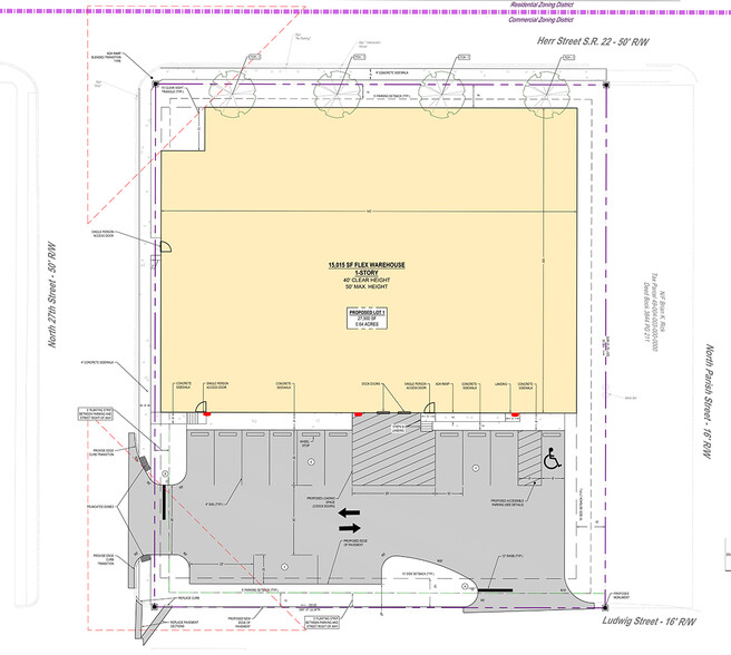 2701-2703 Herr St, Harrisburg, PA for lease - Typical Floor Plan - Image 3 of 9