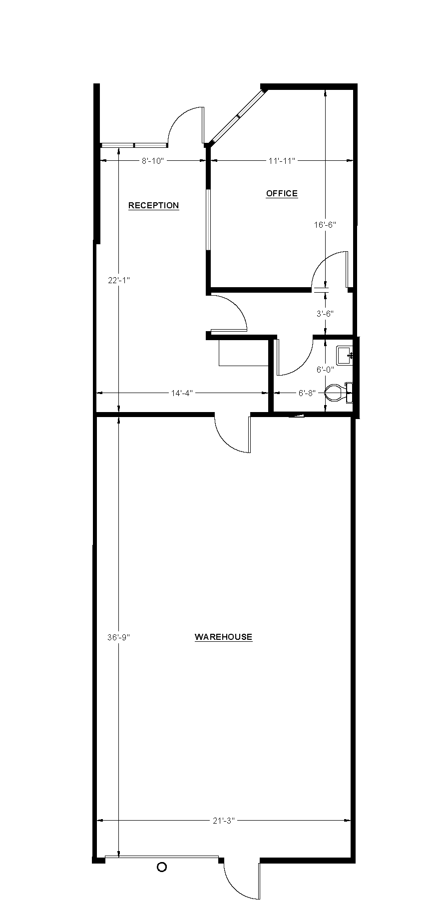 6627 S 191st Pl, Kent, WA for lease Floor Plan- Image 1 of 2