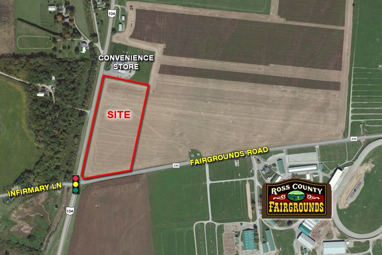 NEC Highway 104 & Fairgrounds Rd, Chillicothe, OH for sale Building Photo- Image 1 of 1