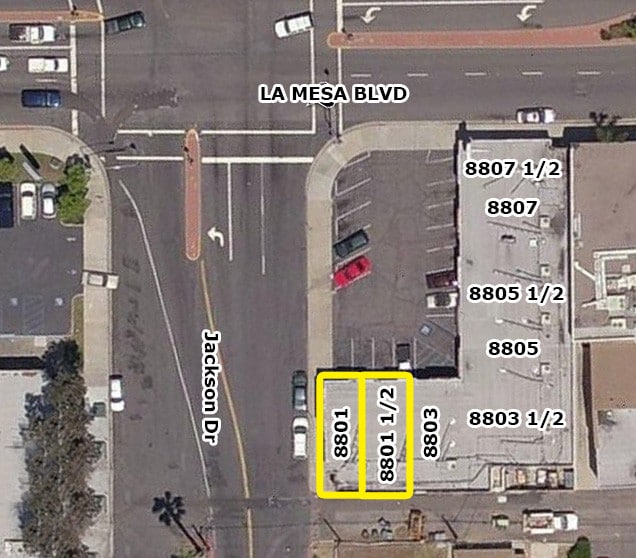 8801-8807 La Mesa Blvd, La Mesa, CA for lease - Aerial - Image 3 of 6