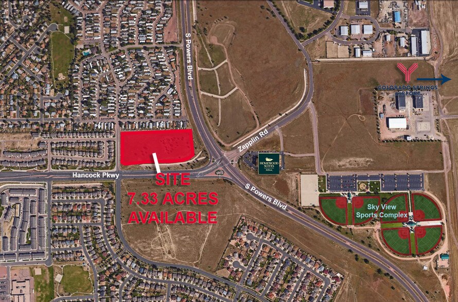 Powers & Hancock Expy, Colorado Springs, CO for sale - Building Photo - Image 1 of 1