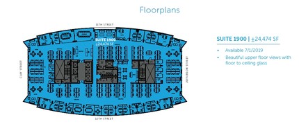 555 12th St, Oakland, CA for lease Floor Plan- Image 1 of 1