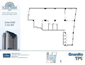 6400 S Fiddlers Green Cir, Greenwood Village, CO for lease Floor Plan- Image 1 of 1