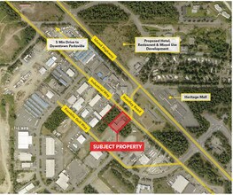 1150 Industrial Way, Parksville, BC - AERIAL  map view - Image1