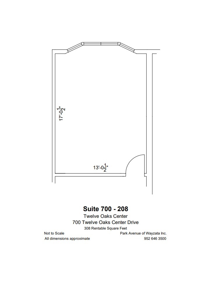 600 Twelve Oaks Center Dr, Wayzata, MN for lease Floor Plan- Image 1 of 1