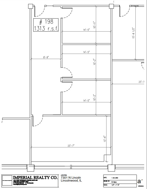 7301-7337 N Lincoln Ave, Lincolnwood, IL for lease Floor Plan- Image 1 of 1