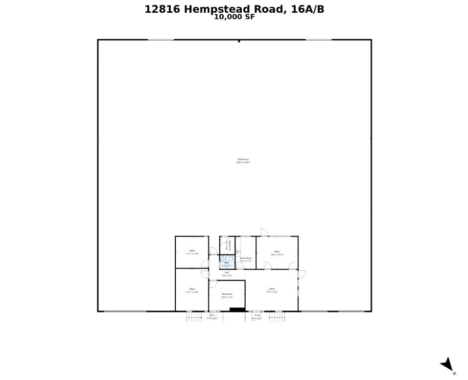 12826 Hempstead Rd, Houston, TX for lease Floor Plan- Image 1 of 1