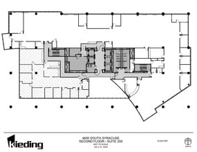 4600 S Syracuse St, Denver, CO for lease Floor Plan- Image 1 of 1