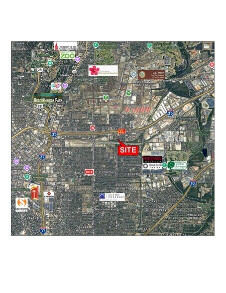 409 & 503 Roper St, San Antonio, TX for sale - Aerial - Image 2 of 2