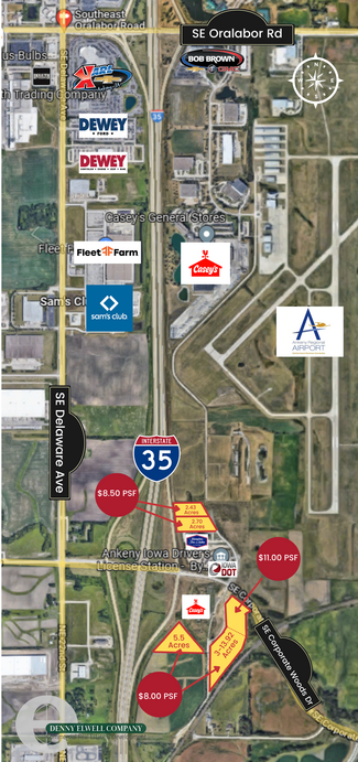 More details for Corporate Woods Dr, Ankeny, IA - Land for Sale