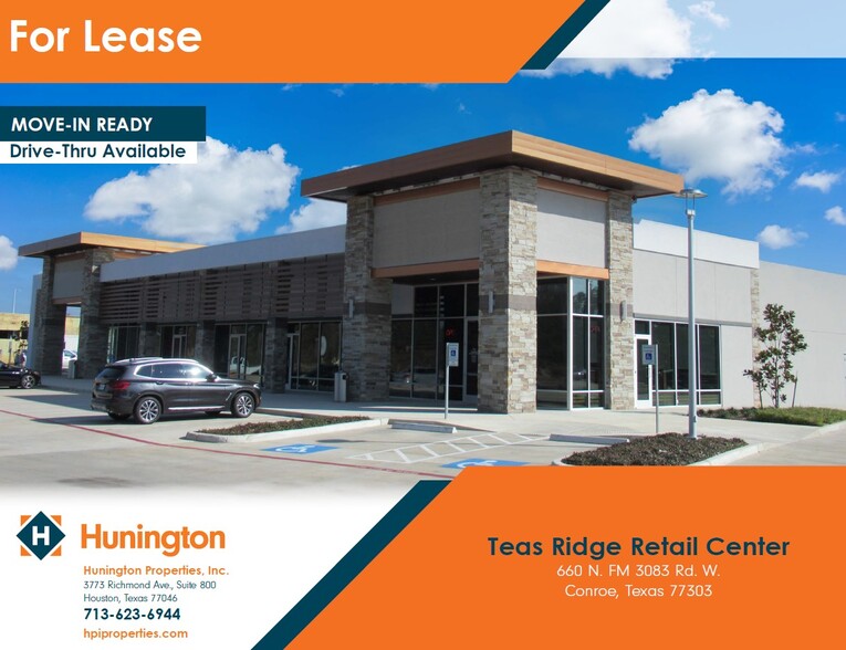 660 N FM 3083 Rd W, Conroe, TX for lease - Building Photo - Image 1 of 1