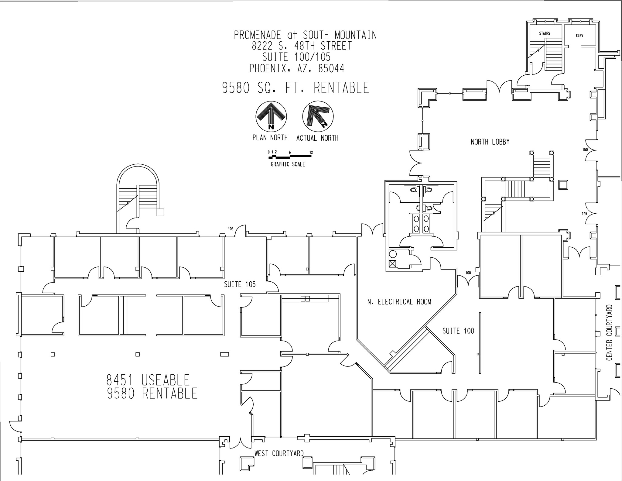 8222 S 48th St, Phoenix, AZ for lease Site Plan- Image 1 of 1