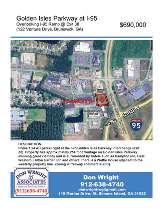 More details for 122 Venture Dr, Brunswick, GA - Land for Sale